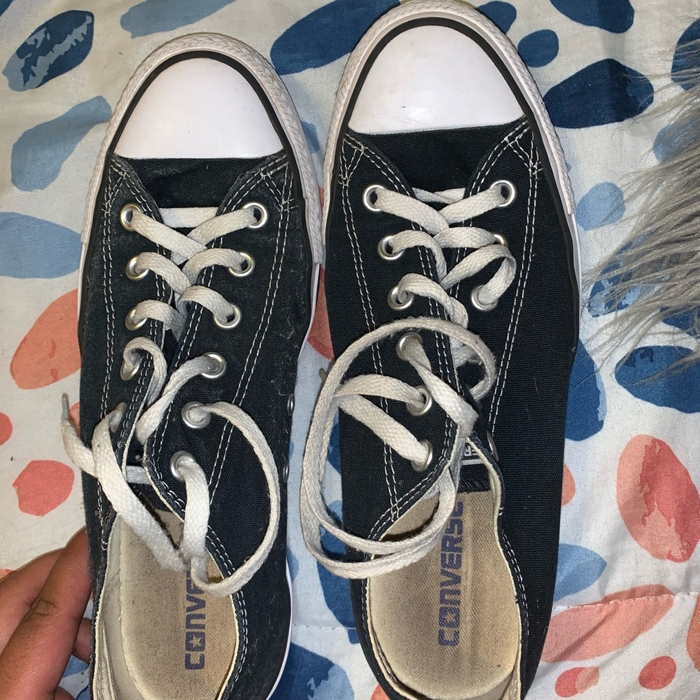 Black converse